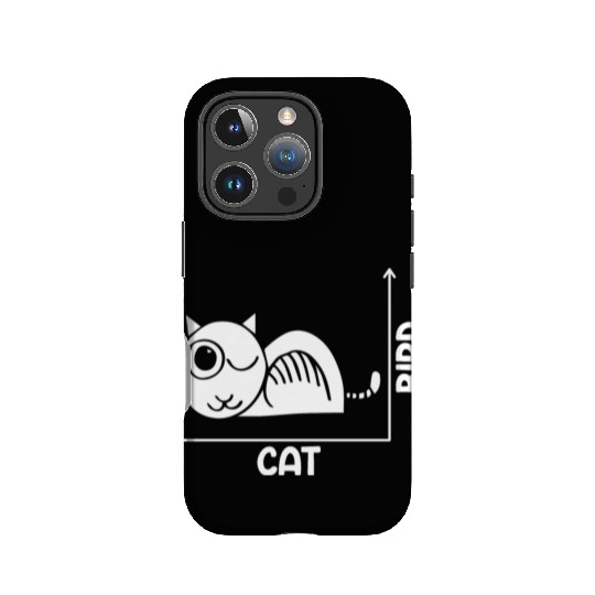 Funny Cat Or Bird Optical Illusion A Philosophy IPhone Cases