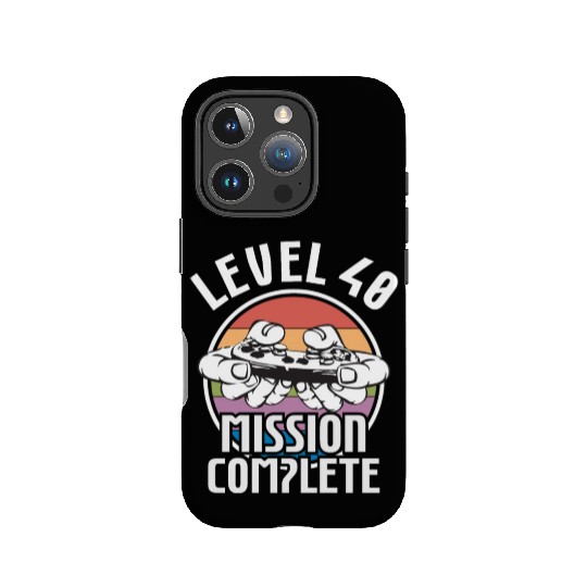 Birthday Level 40 40th Birthday Gamer Gaming Gamer IPhone Cases