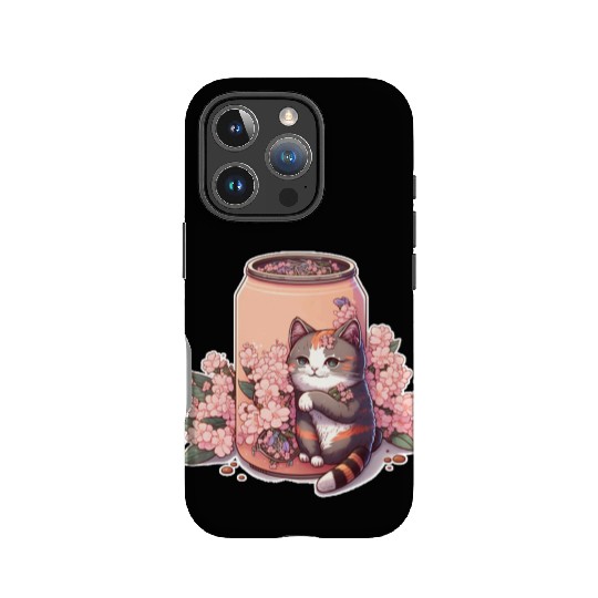 Anime cat IPhone Cases