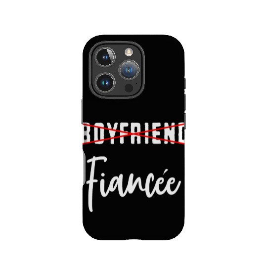 Couple Engagement Engaged Men Funny Fiancee IPhone Cases