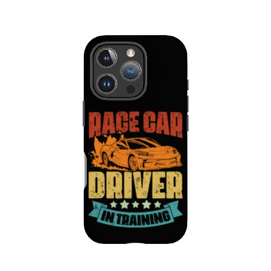 Vintage Race Car Driver In Training An Automotive IPhone Cases
