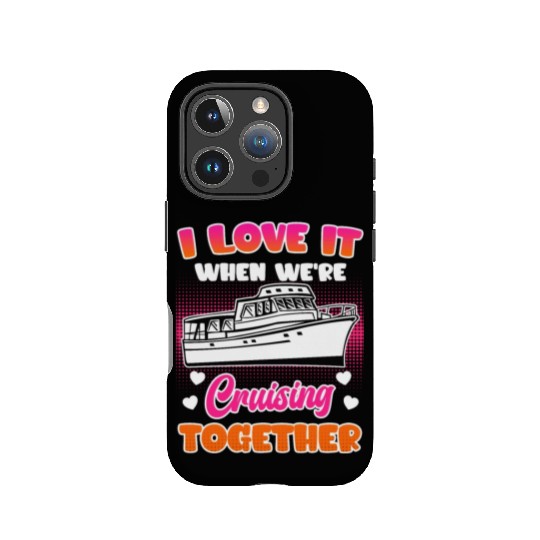 Cruising together cruise ship holiday spring break IPhone Cases