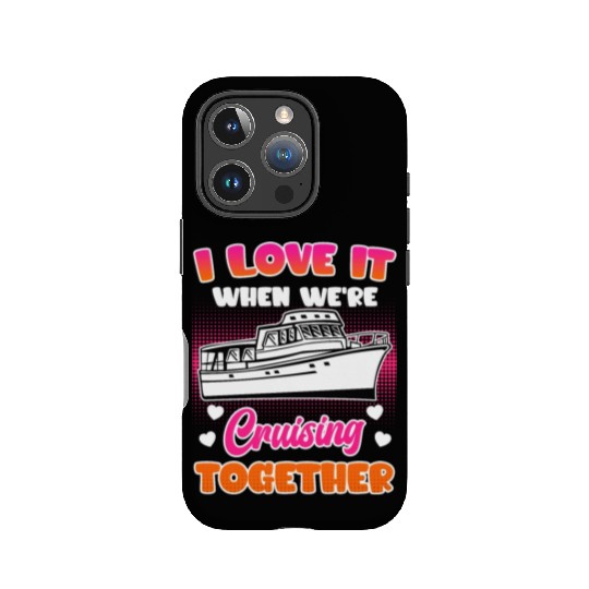 Cruising together cruise ship holiday spring break IPhone Cases