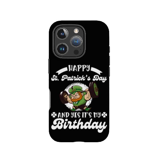 Birthday on St. Patrick's Day IPhone Cases