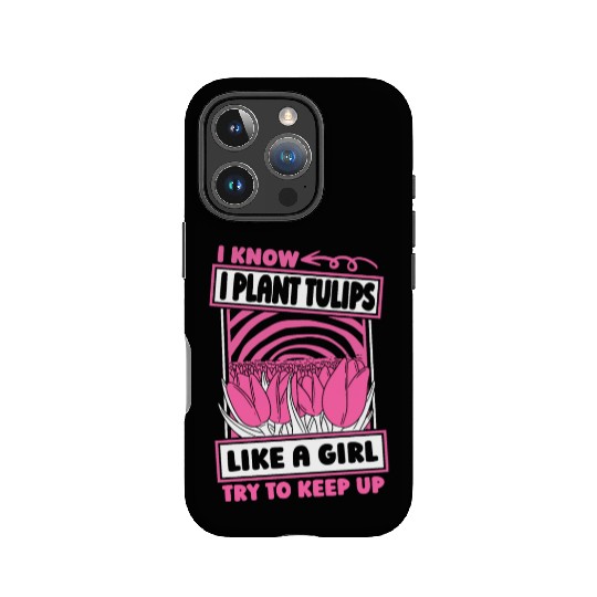 Tulip Gardening IPhone Cases