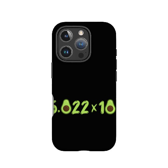 Funny Avocado Avogadro' Number IPhone Cases