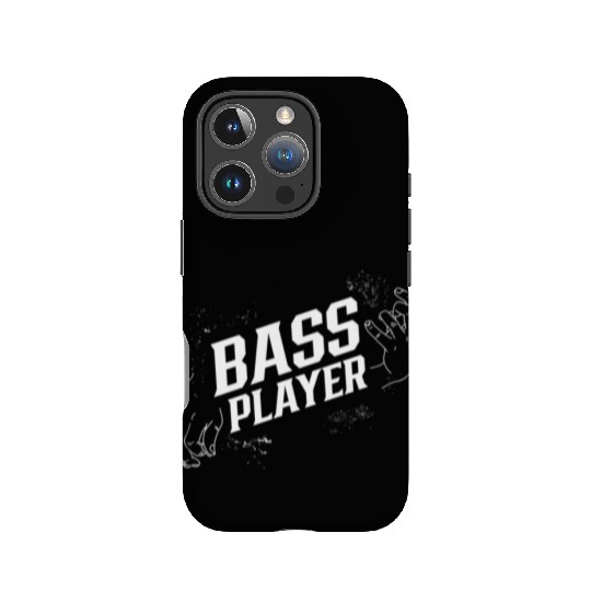 Bass Player Musician Music Guitar Band IPhone Cases