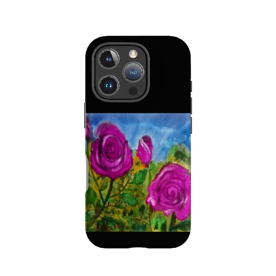 Hand Painted Roses IPhone Cases IPhone Cases Mugs Tote Bags
