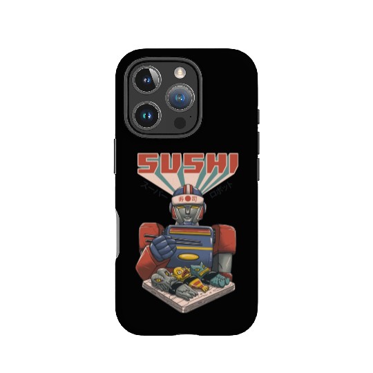 Super Sushi Robot IPhone Cases