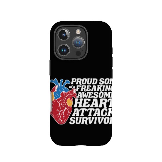 Heart Attack Survivor Son IPhone Cases