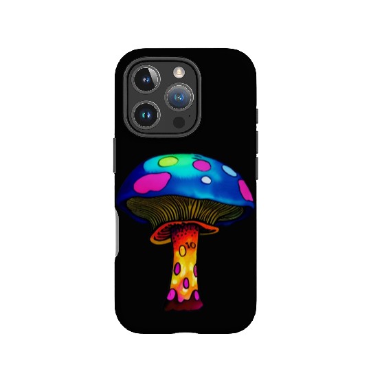 Trippy Psychedelic Rave Trip Mushrooms Goa IPhone Cases