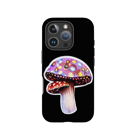Trippy Psychedelic Rave Trip Mushrooms Goa IPhone Cases