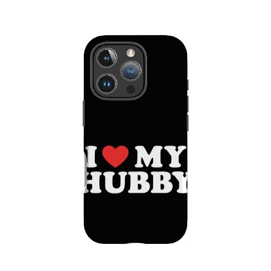 I love my hubby IPhone Cases