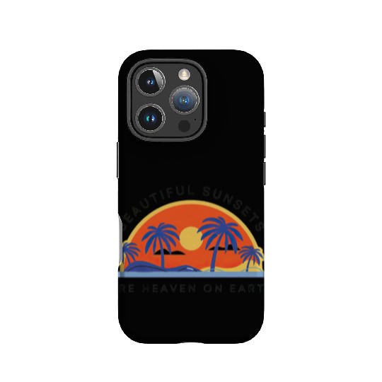 Beautiful Sunsets Are Heaven on Earth IPhone Cases