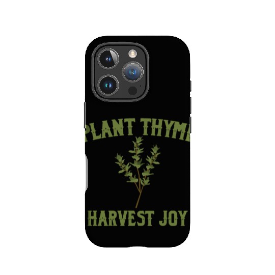 Plant Thyme Harvest Joy IPhone Cases