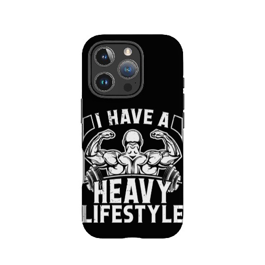 Strongman heavy lifestyle gym fitness bodybuilding IPhone Cases