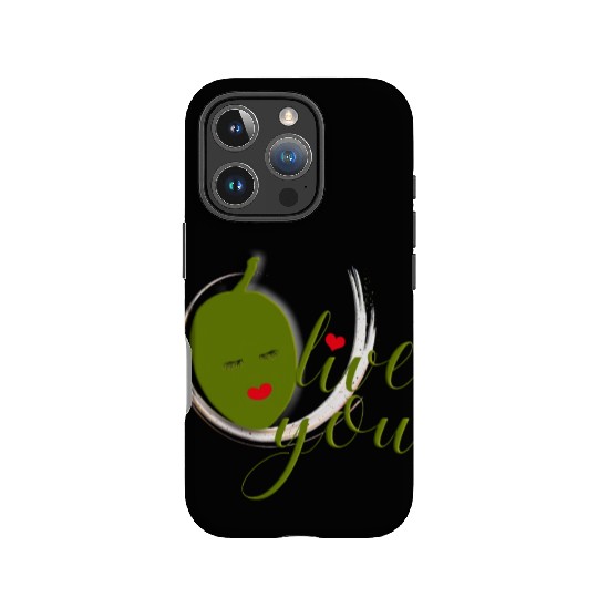 Olive you - I Love You IPhone Cases
