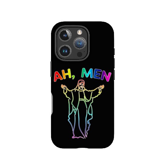 LGBTQ Jesus IPhone Cases Religious Ah, MEN IPhone Cases