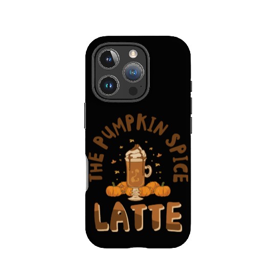 Pumpkin Spice Latte Halloween Coffee Lover Tarot IPhone Cases