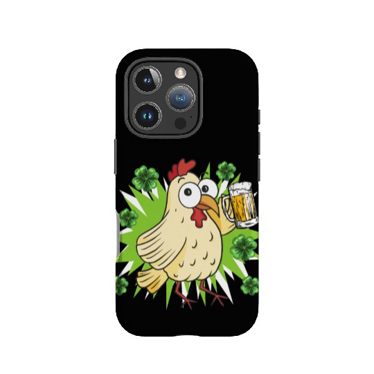 St Patricks Day ChickenSt. Patrick's Day Chicken IPhone Cases
