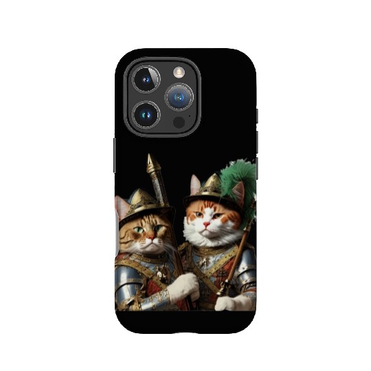 Conquistador Kitties IPhone Cases