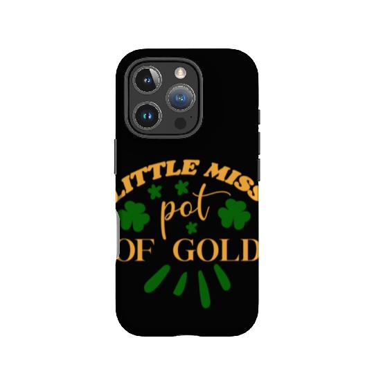 Little miss pot of gold IPhone Cases