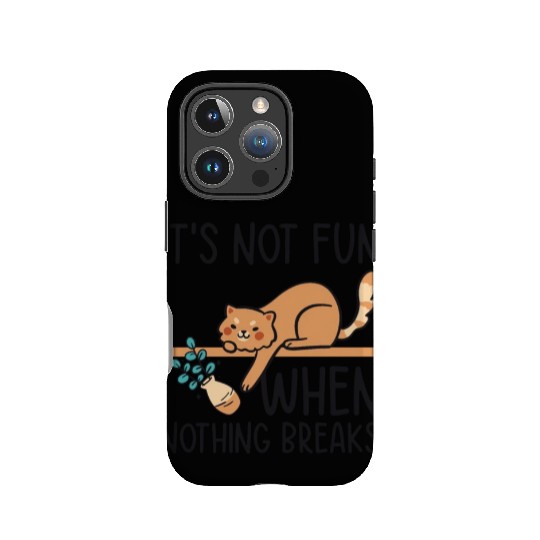 Mean Cat Drawing Line Art Cat Owner Pet Cat IPhone Cases