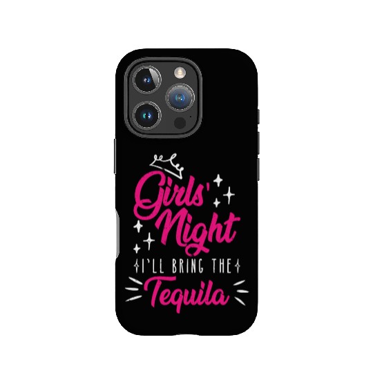 Girls night out I bring the tequila Spring Break IPhone Cases