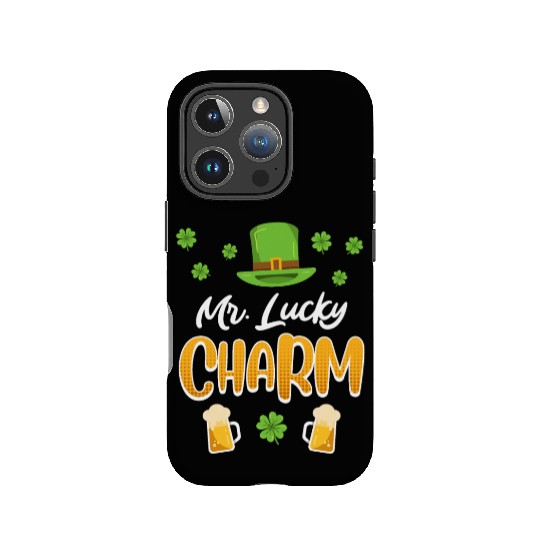 Mr Lucky Charm St. Patrick's Day Men IPhone Cases