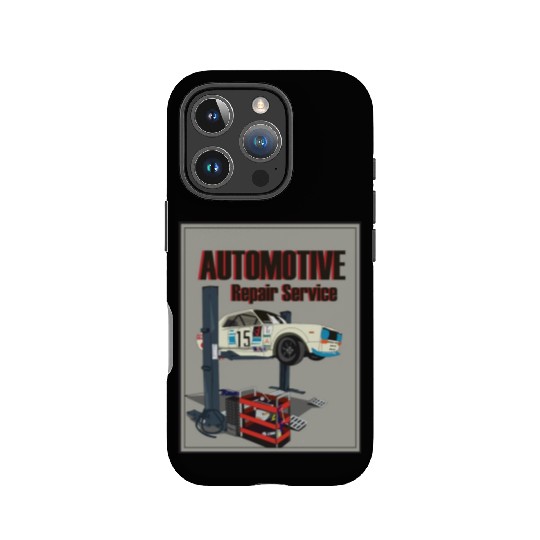 Automotive repair service IPhone Cases