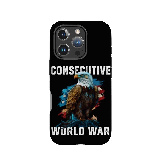 Consecutive World War American Veteran USA Fourth IPhone Cases
