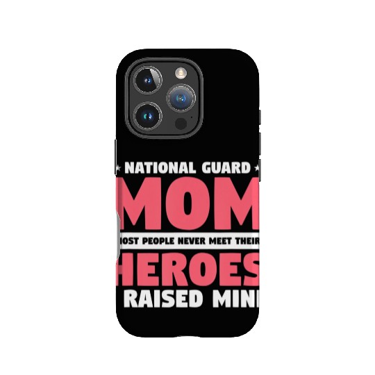 National Guard Mom Lovely Mother Family Military IPhone Cases