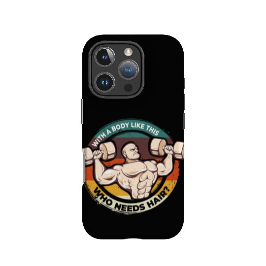 Sexy body - No hair - Fun fitness IPhone Cases
