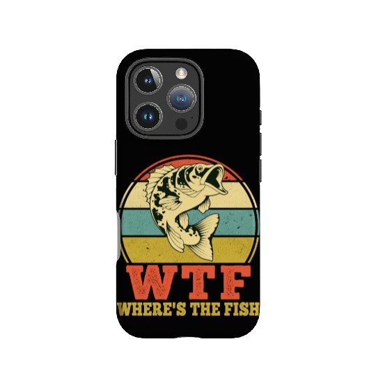 WTF Wheres The Fish IPhone Cases