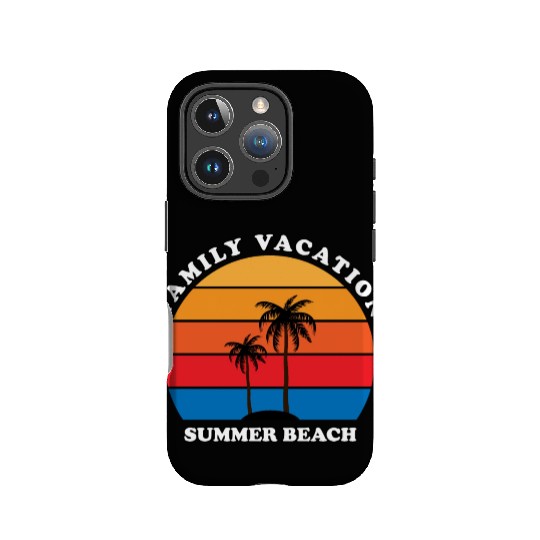Family Vacation Summer Beach IPhone Cases