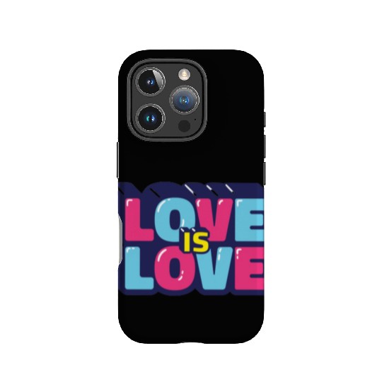 Love is love retro IPhone Cases