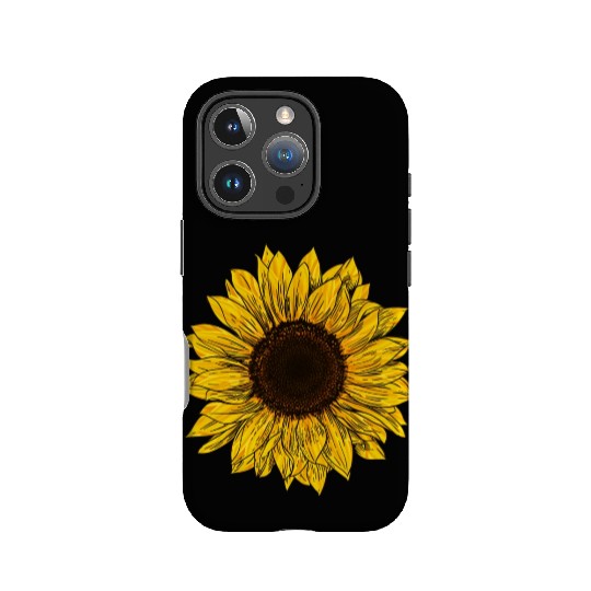 Sunflower garden IPhone Cases