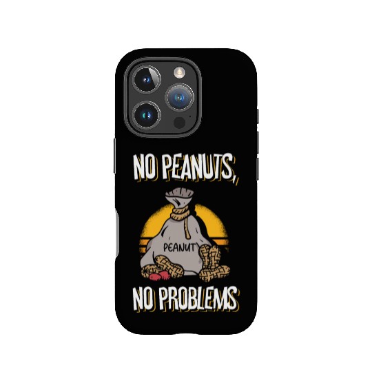 No Peanuts No Problems Peanut Allergic IPhone Cases