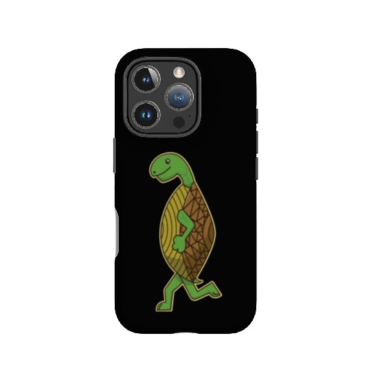 Running Turtle IPhone Cases