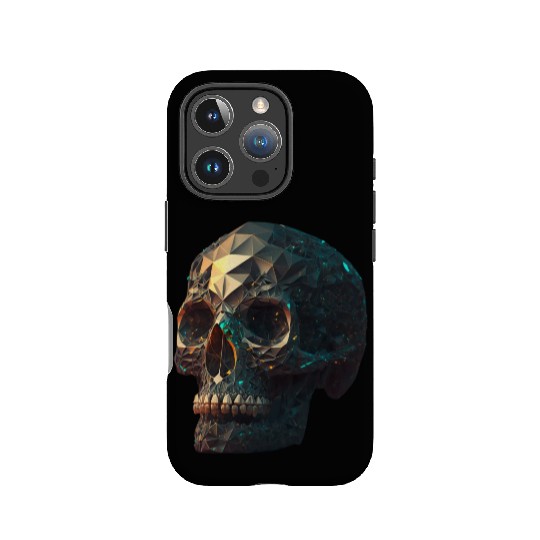 crystal skull IPhone Cases