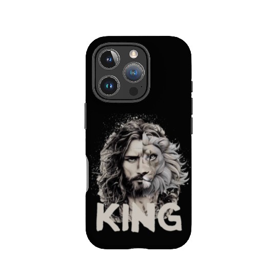 Jesus King Lion Leo Christian Bible Believer IPhone Cases