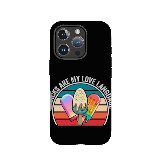 Snacks Are My Love Language IPhone Cases