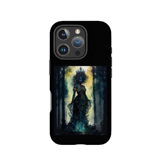 Black Nature Goddess - African American, Woodland IPhone Cases