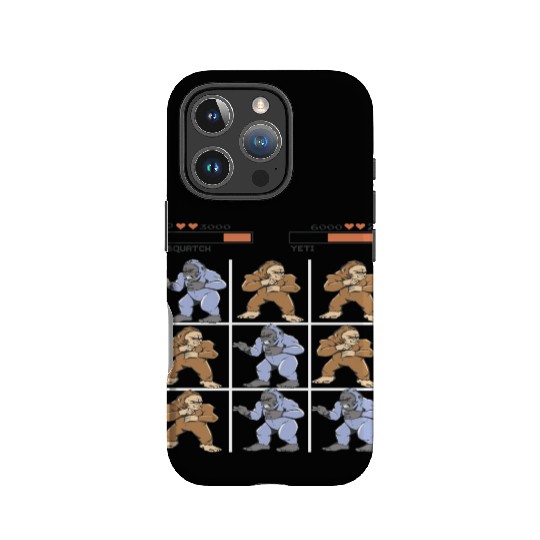 Tic Tac Toe Sasquatch vs. Yeti IPhone Cases