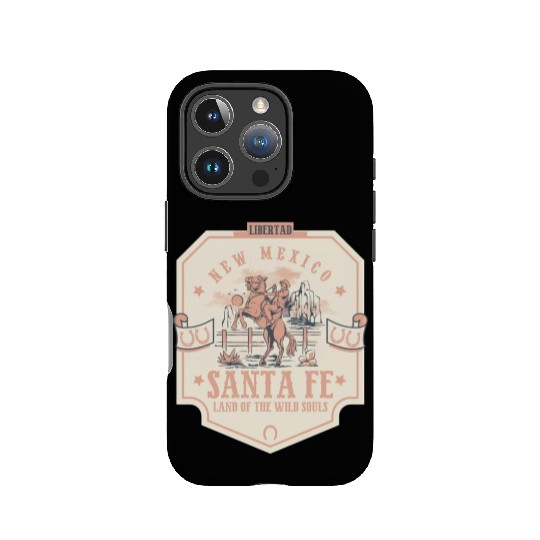 santa fe new mexico wild west town IPhone Cases
