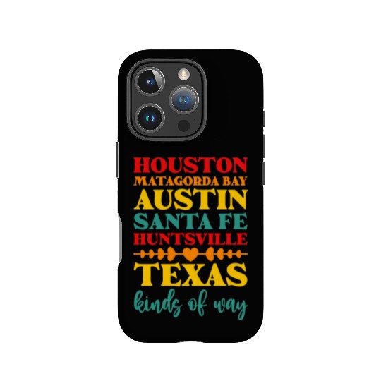 Houston Matagorda Bay Austin Santa Fe Huntsville IPhone Cases