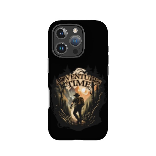 Adventure time in mountains IPhone Cases