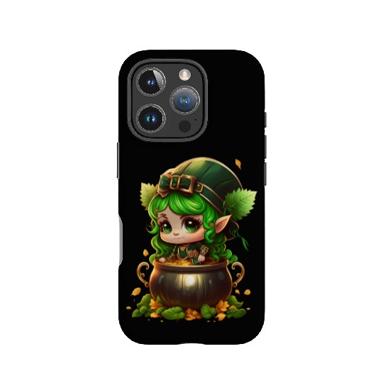 St. Patrick's Day Elf Saint Patricks Day Outfit IPhone Cases