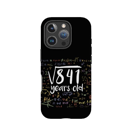 29th Birthday Square Root of 841: 29 Years Old IPhone Cases