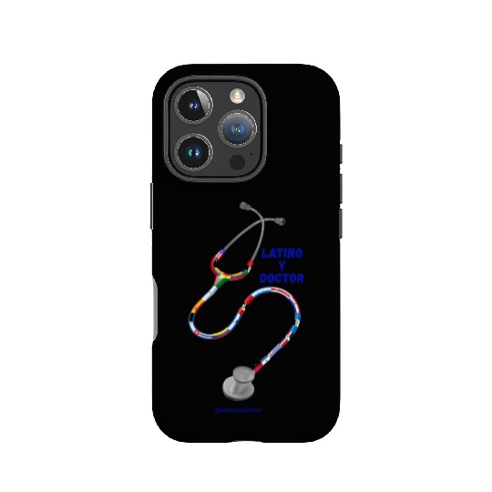 STETHOSCOPE LATINO Y DOCTOR undoctorporfavor IPhone Cases